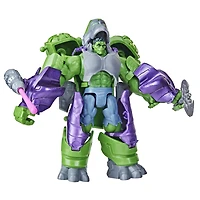 Marvel Mech Strike Mechasaurs 4.5 Inch Hulk with Gamma Smasher Mechasaur Action Figures, Super Hero Toys