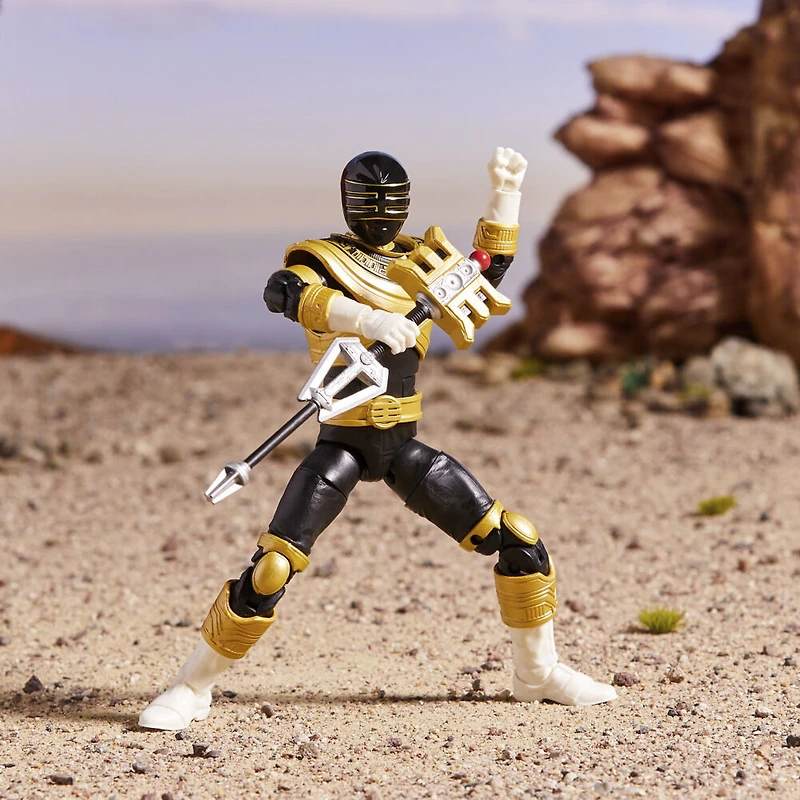 Power Rangers Lightning Collection Zeo, figurine de collection haut de gamme de Ranger doré