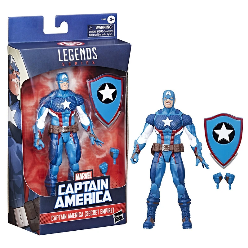 Marvel Legends Series Captain America, figurine inspirée de la bande dessinée Secret Empire