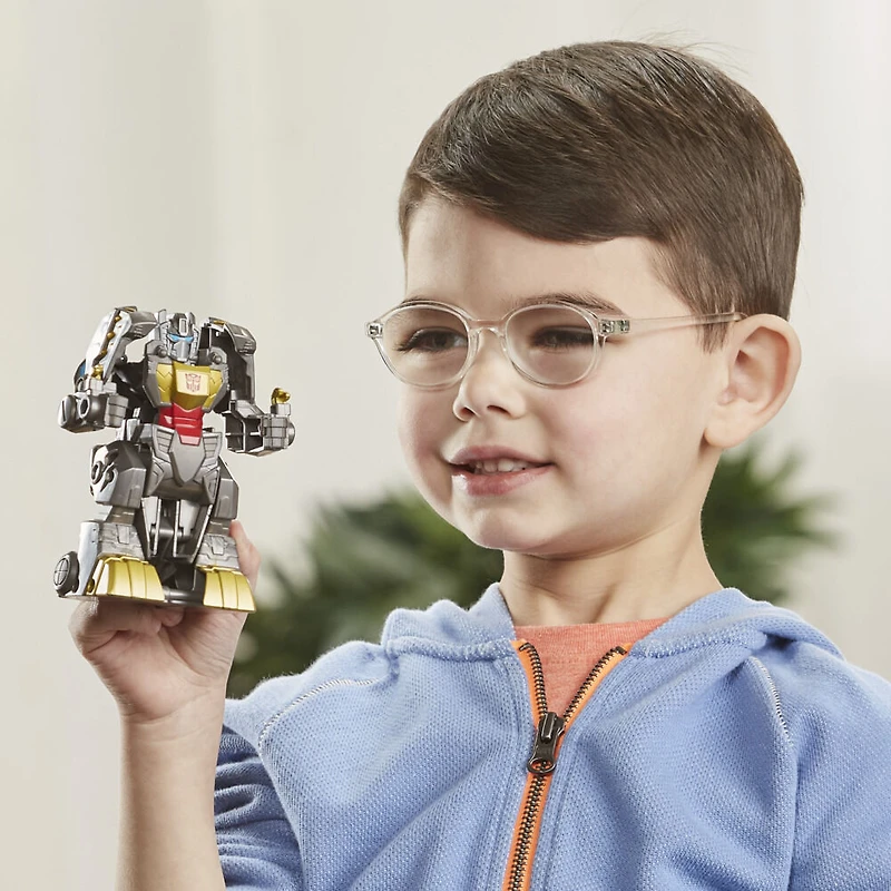 Transformers Classic Heroes Team Grimlock, figurine convertible de 11 cm