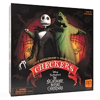 USAopoly Checkers: Disney Tim Burton The Nightmare Before Christmas - English Edition