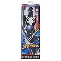 Spider-Man Titan Hero Series Web Warriors Black Suit Spider-Man