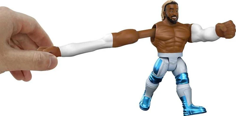 WWE - Bend 'N Bash - Figurine articulée - Kofi Kingston