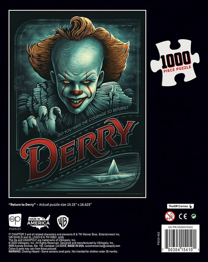 IT Chapter Two "Return to Derry" 1000 Piece Puzzle