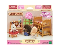 Chambre d'enfant Calico Critters, ensemble de meubles et d'accessoires pour maison de poupée