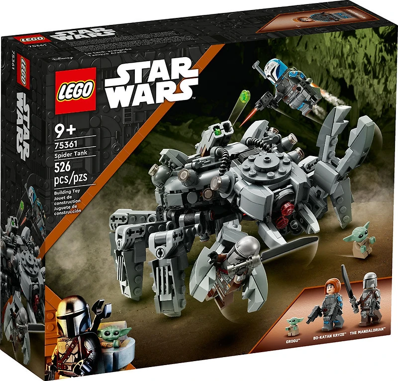 LEGO Star Wars Le tank-araignée 75361 Ensemble de jeu de construction (526 pièces)