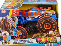 Hot Wheels Monster Trucks-Véhicule Tiger Shark Escaladeur-à piles