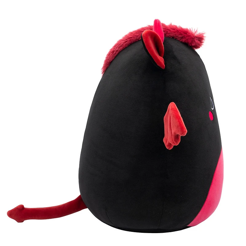 Squishmallows 12" Plush - Rebecca the Black and Maroon Jersey Devil