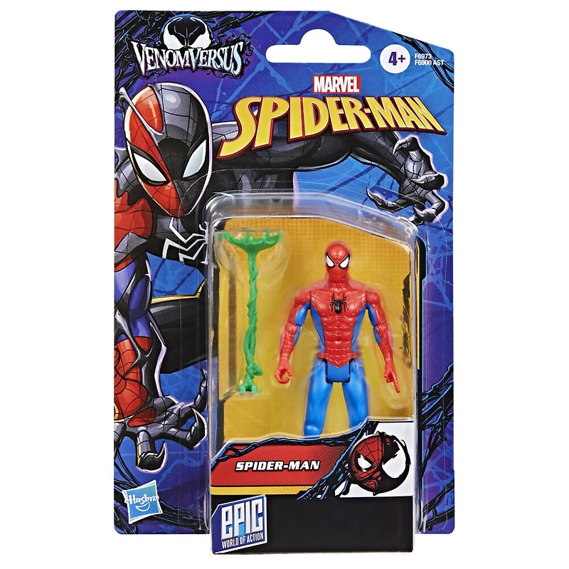 Marvel Spider-Man Epic Hero Series Classic Spider-Man 4" Action Figure