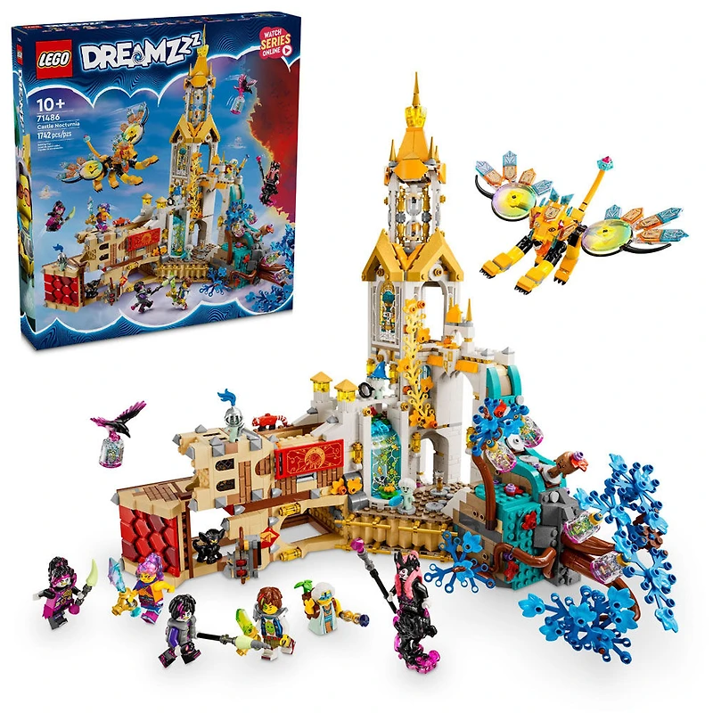 Ensemble de jeu avec figurines et créatures fantastiques LEGO DREAMZzz Le château Nocturnia 71486