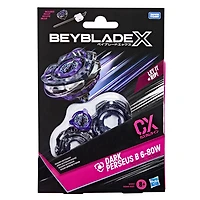 Beyblade X Starter Pack Dark Perseus B 6-80W CX avec toupie et lanceur
