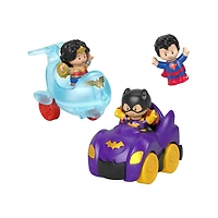 Fisher-Price - Little People - DC Super Friends - Coffret-cadeau Lutte contre le crime