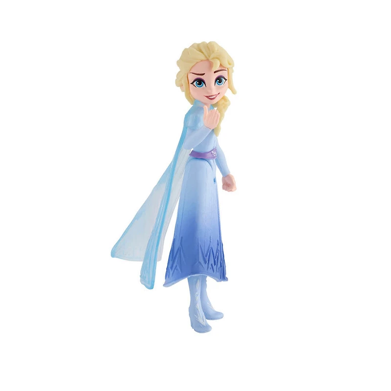 Disney La Reine des neiges, Elsa, petite poupée avec cape inspirée de La Reine des neiges II