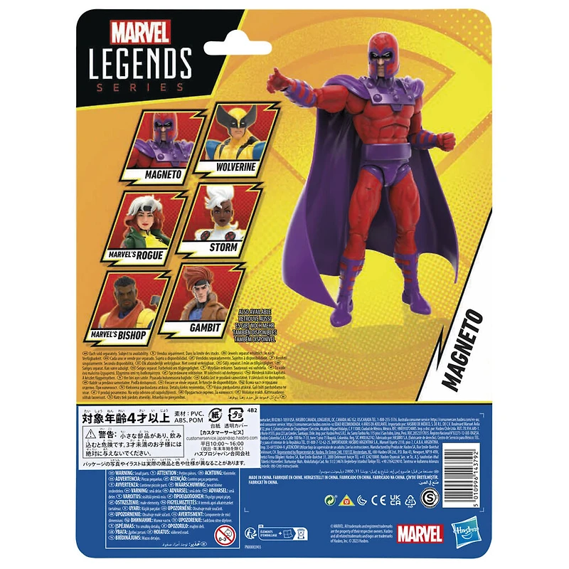 Hasbro Marvel Legends Series X-Men '97, figurine Magneto de 15 cm, figurines Marvels Legends