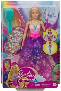Barbie Dreamtopia 2-in-1 Princess to Mermaid Fashion Transformation Doll