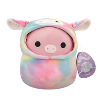 Squishmallows de 30,4 cm Pâques - Peter cochon rose