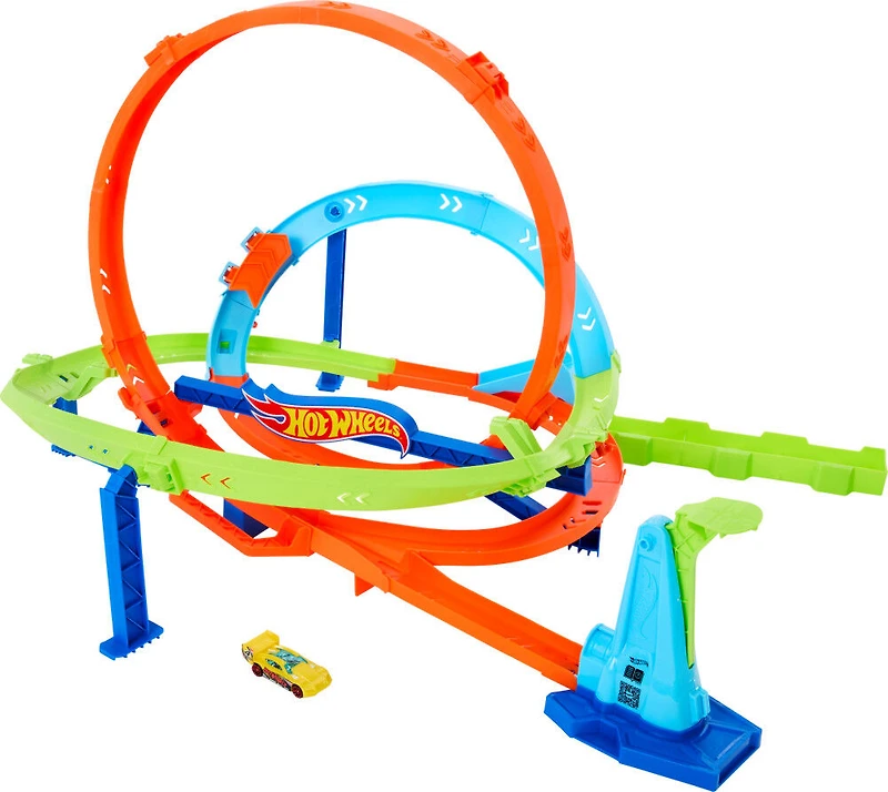 Hot Wheels - Action - Défi Boucle Cyclone, véhicule à l'échelle 1:64