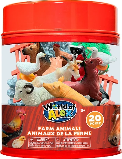 World of ALEX 20 Pc Farm Bucket