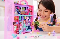 Polly Pocket- Coffret de jeu - Collection Mode Safari, 4 poupées