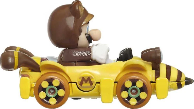 Tanooki Mario Bumble V et karts de Mario Kart de véhicules Hot Wheels