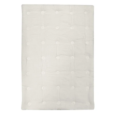 Sim Mousseline Tufted Comforter 36"X50 » Coco