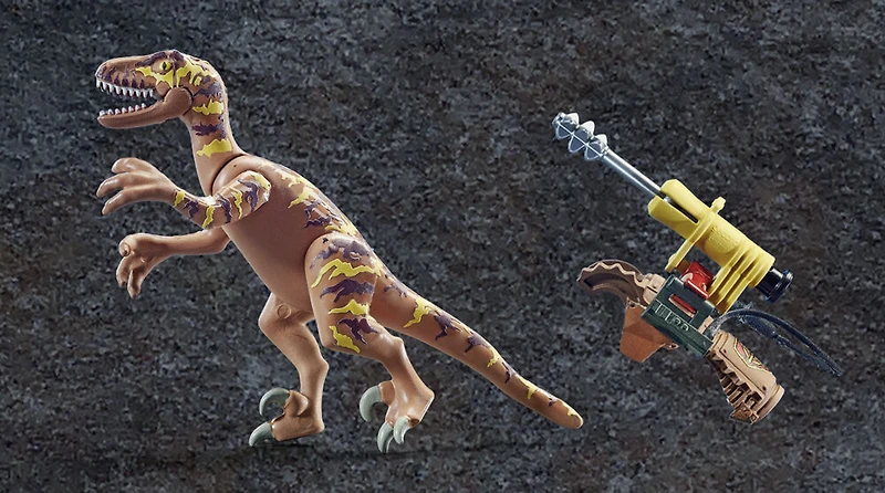 Playmobil - Deinonychus et guerriers