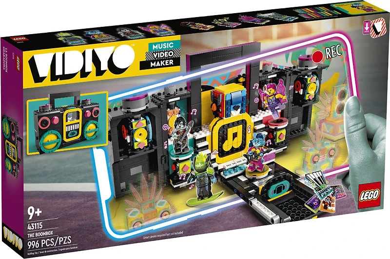 LEGO VIDIYO The Boombox 43115 (996 pièces)