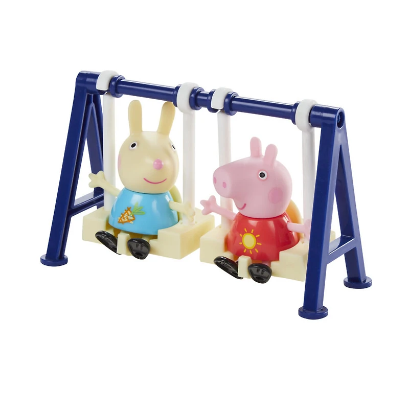 Peppa Pig Peppa's Adventures Peppa's Outside Fun, with 2 Figures and 3 Accessories