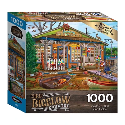 Bigelow Country Cra-Z-Art Casse-têtes 1000pc - Castaway Bait and Tackle