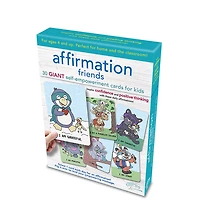 Mindful Living Affirmation Friends Cards - English Edition