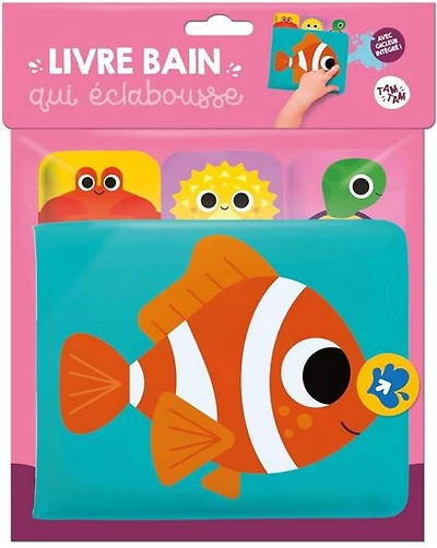 Poisson: Livre Bain Qui Éclabousse