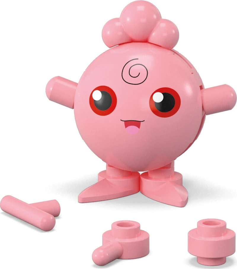 MEGA Pokémon Figurine articulée Toudoudou, 18 pièces