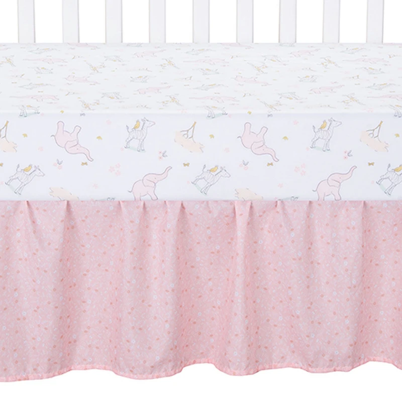Sammy & Lou 4 Piece Crib Bedding Set - Sweet Safari