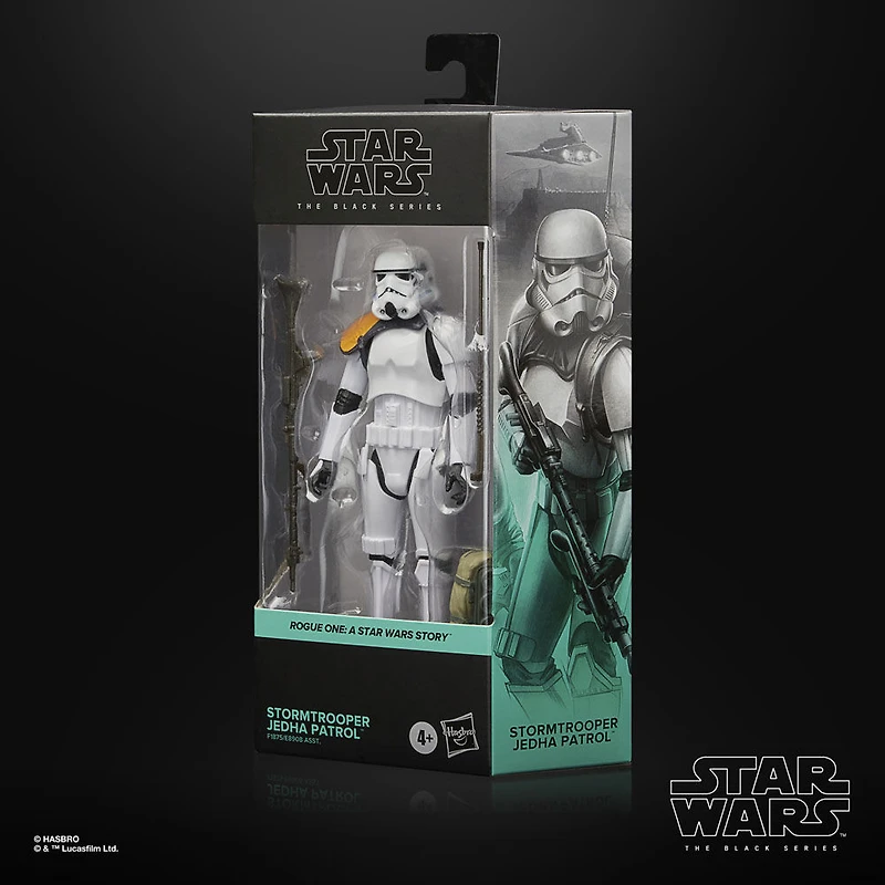 Star Wars The Black Series, Stormtrooper Jedha Patrol, figurine de 15 cm, Rogue One : Une histoire de Star Wars
