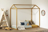 Sweedi Maison lit Simple Ocre