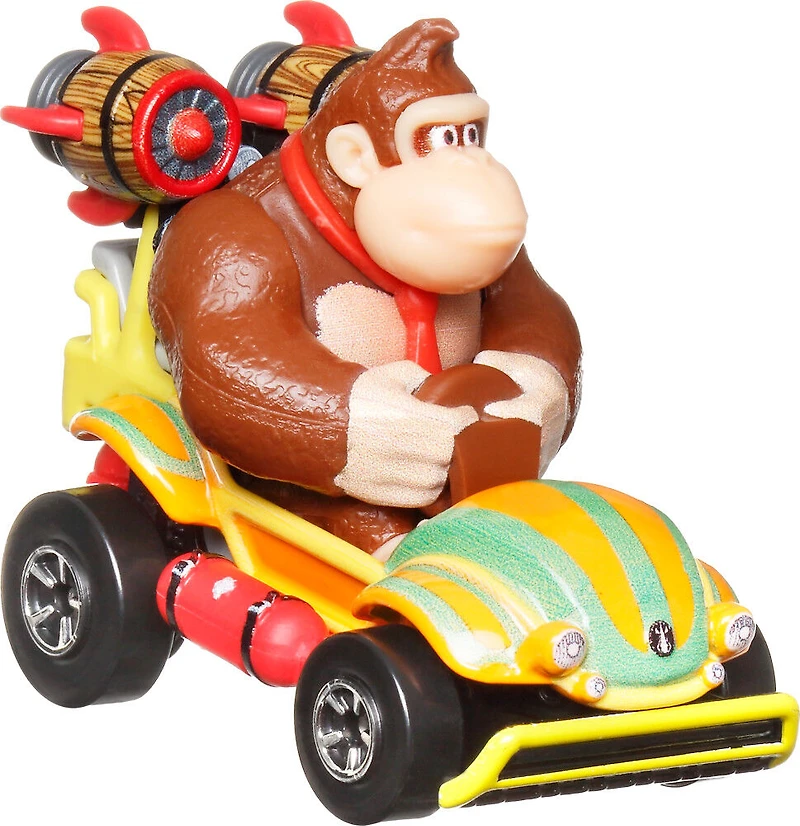 Hot Wheels Mario Kart Donkey Kong Collection de répliques de véhicule, 1:64