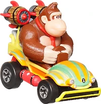 Hot Wheels Mario Kart Donkey Kong Collection de répliques de véhicule, 1:64