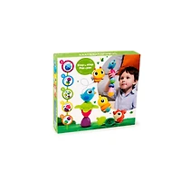 Lalaboom - 5 in 1 snap beads animaux et accessoires (25 pièces)