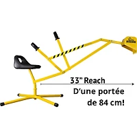 The Big Dig® Ride-On Sandbox Digger Toy Excavator