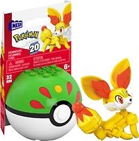 MEGA  Pokémon Figurine articulée  Feunnec, 32 pièces