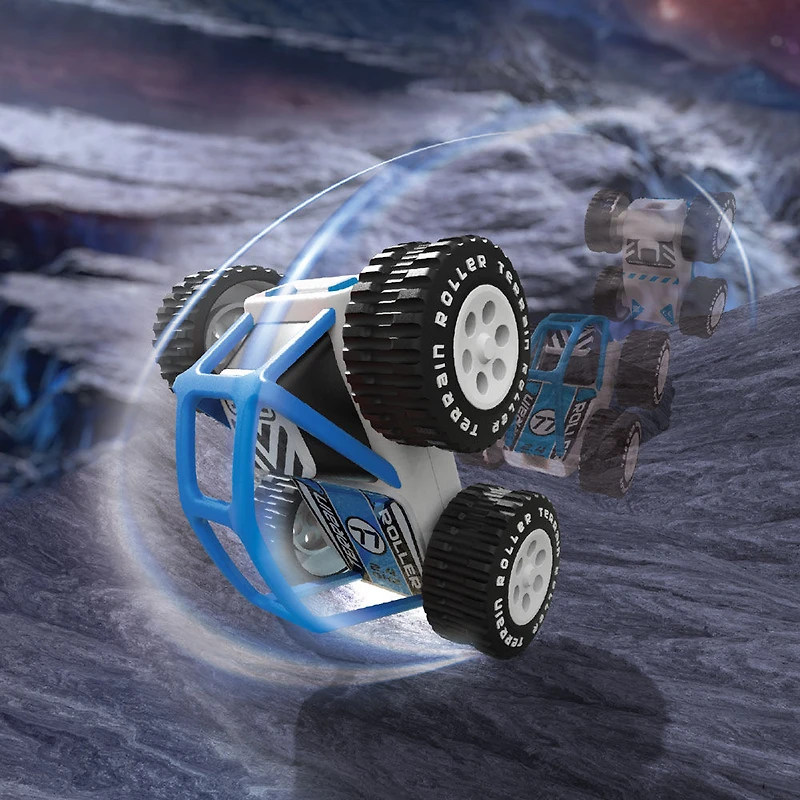 Voiture télécommandée haute performance X-Treme Roll - Bleue