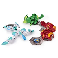Bakugan, Starter Pack 3 personnages, Haos Pyravian, Créatures transformables à collectionner