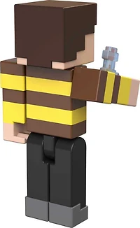 Minecraft - Figurine articulée - Steve Chandail Abeilles