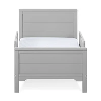 Lit Wilmington éclectique pour toujours, gris froid