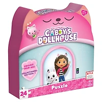 Gabby's Dollhouse, Puzzle de 24 pièces, thème heure du coucher