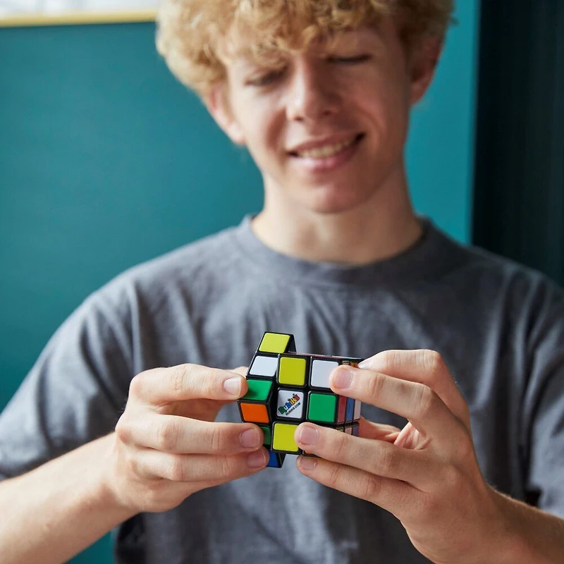 Rubik's Cube, The Original 3x3 Colour-Matching Puzzle, Classic Problem-Solving Cube