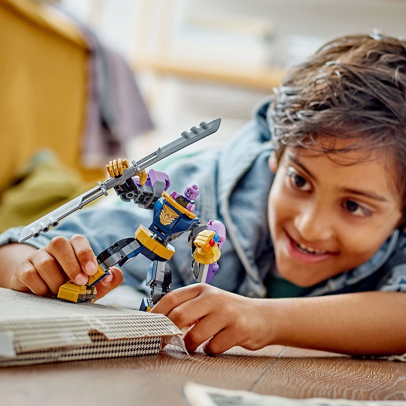 LEGO Marvel L'armure robot de Thanos 76242; Ensemble de jouet de construction (113 pièces)