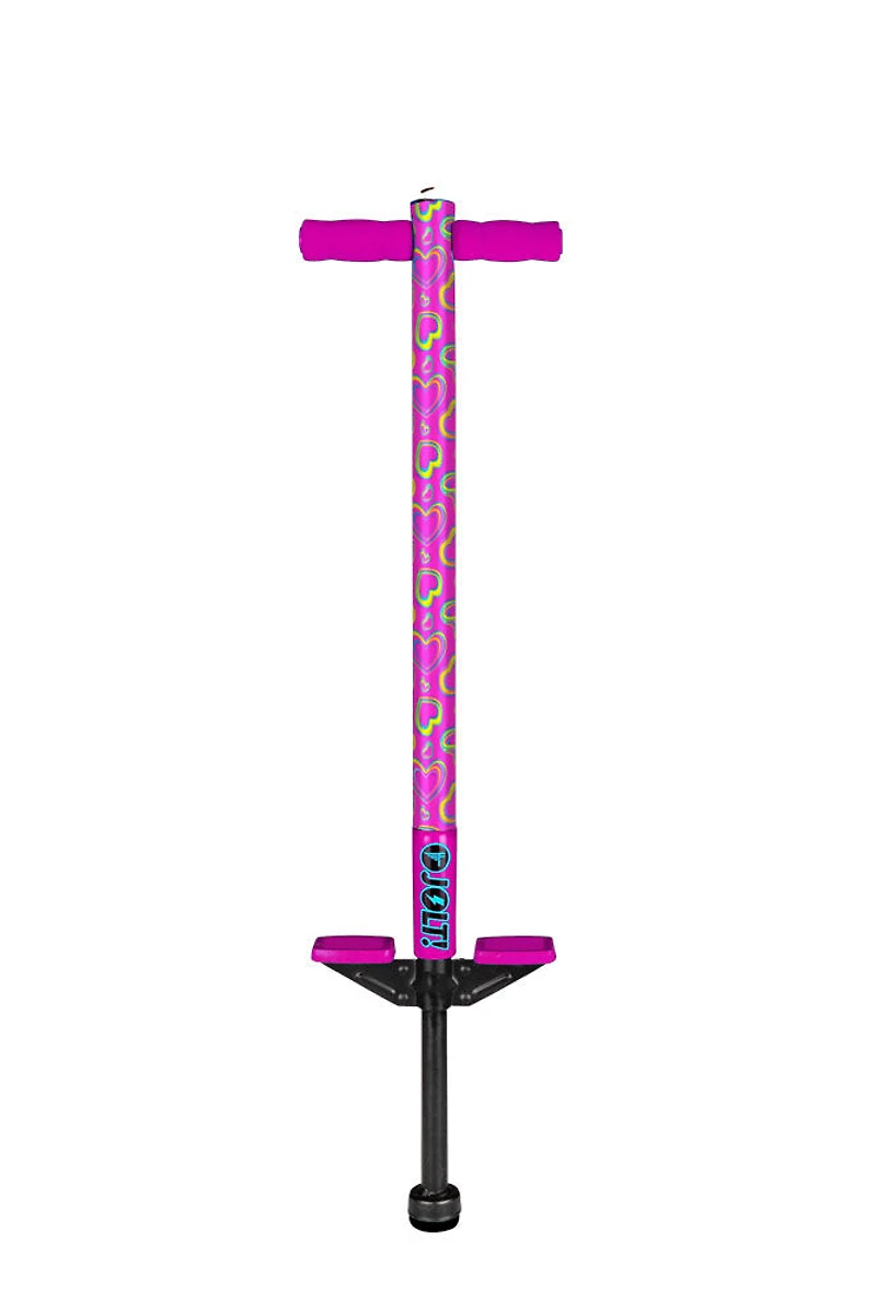Jolt Pogo Stick - Pink Hearts