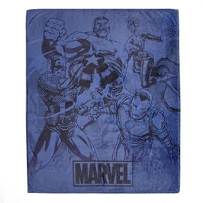 Couverture pour enfants Marvel Avengers (50 "x60")
