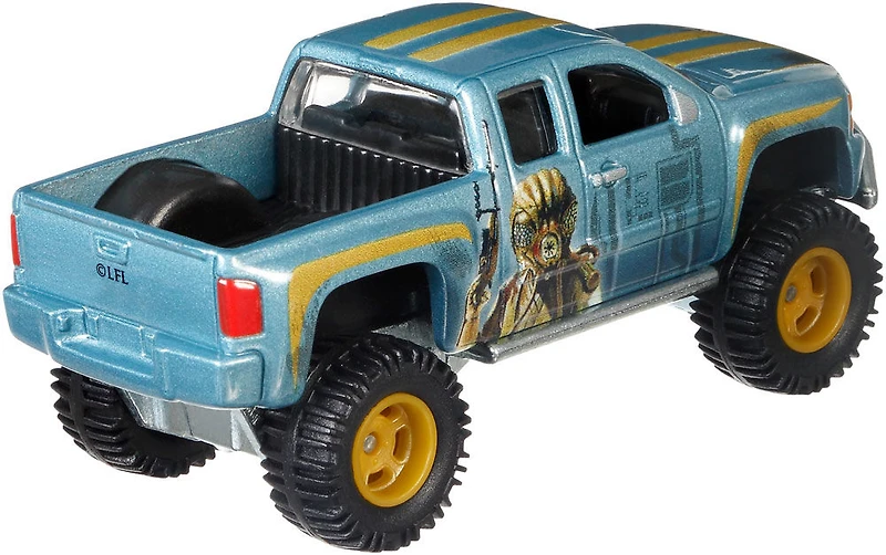 Hot Wheels - Star Wars - Véhicule Chevy Silverado Off Road - Zuckuss